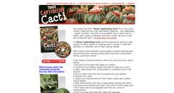 Desktop Screenshot of captivatingcacti.com