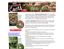 Tablet Screenshot of captivatingcacti.com